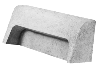 Meio Fio Boca de Lobo 0,80 x 0,25 x 0,25m