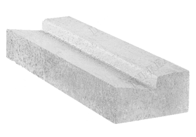 Meio Fio Rebaixado 0,80 x 0,25 x 0,15m