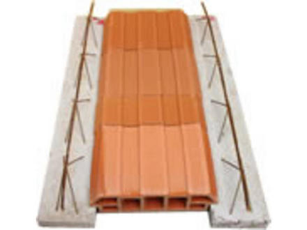 Lajes treliçadas de cerâmica/lajota